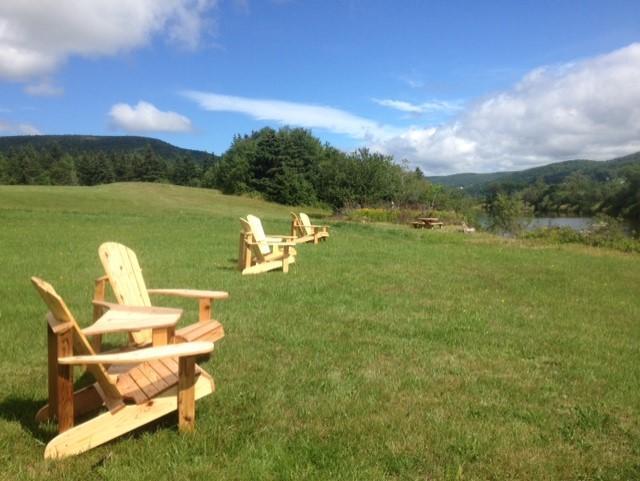 Margaree Forks Cajun Cedar Log Cottages מראה חיצוני תמונה