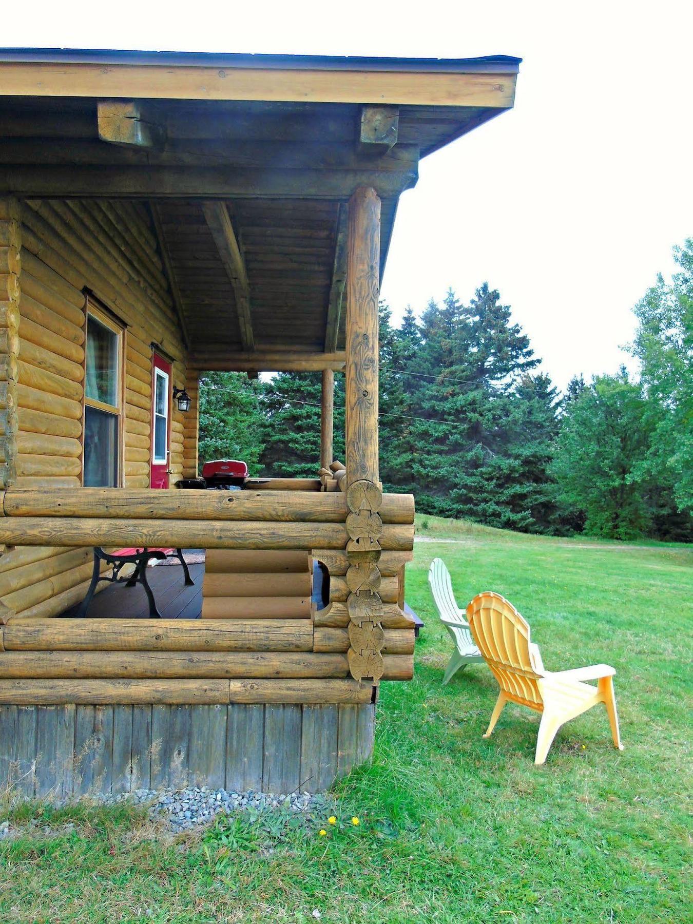 Margaree Forks Cajun Cedar Log Cottages מראה חיצוני תמונה