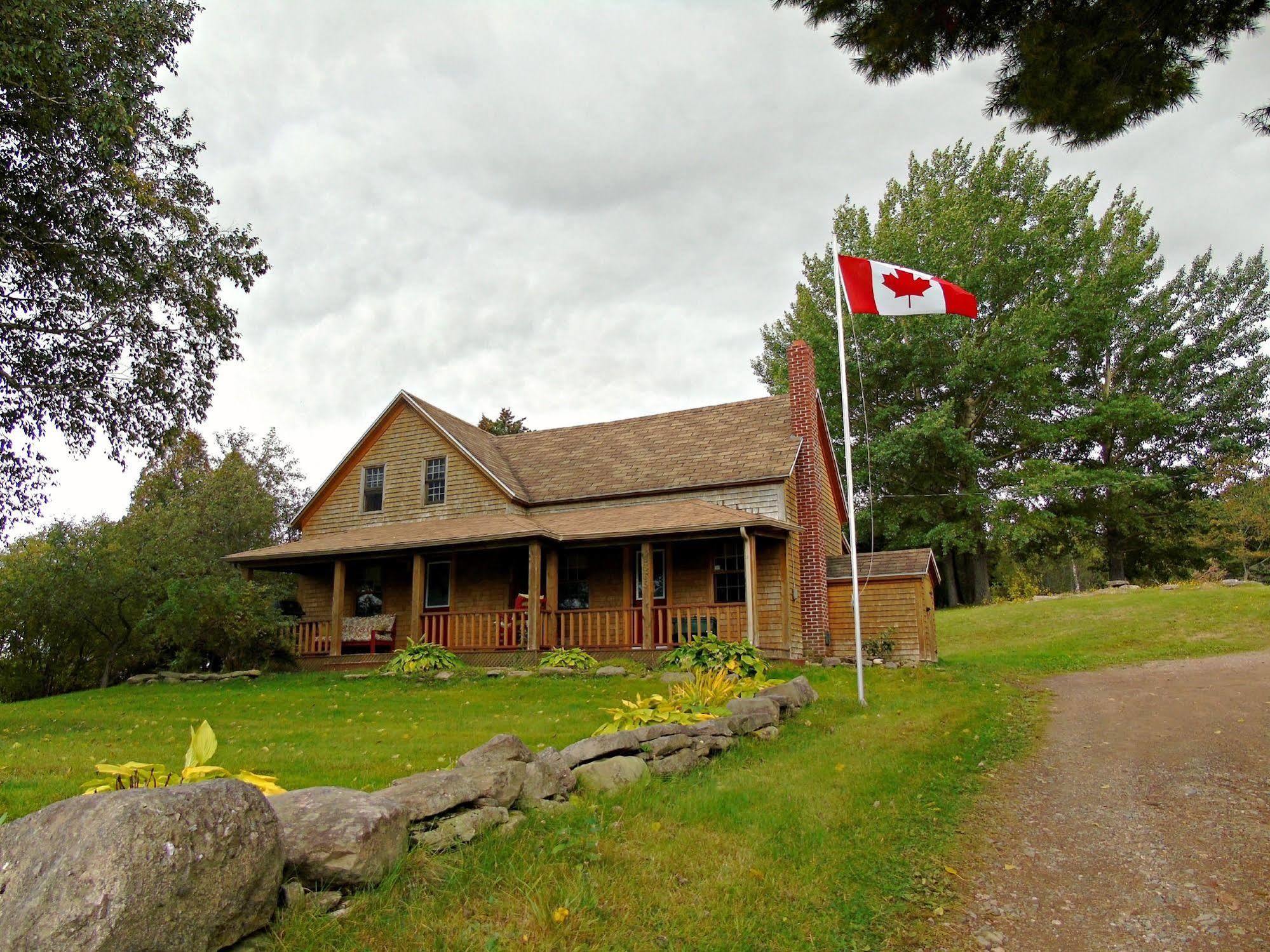 Margaree Forks Cajun Cedar Log Cottages מראה חיצוני תמונה